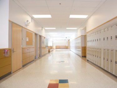 school hallway